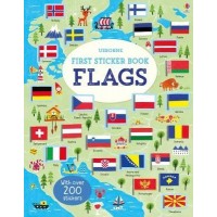 Usborne First Sticker Book Flags